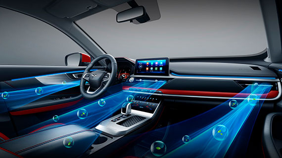 интерьер CHERY Tiggo 4 PRO интерьер CHERY Tiggo 4 PRO